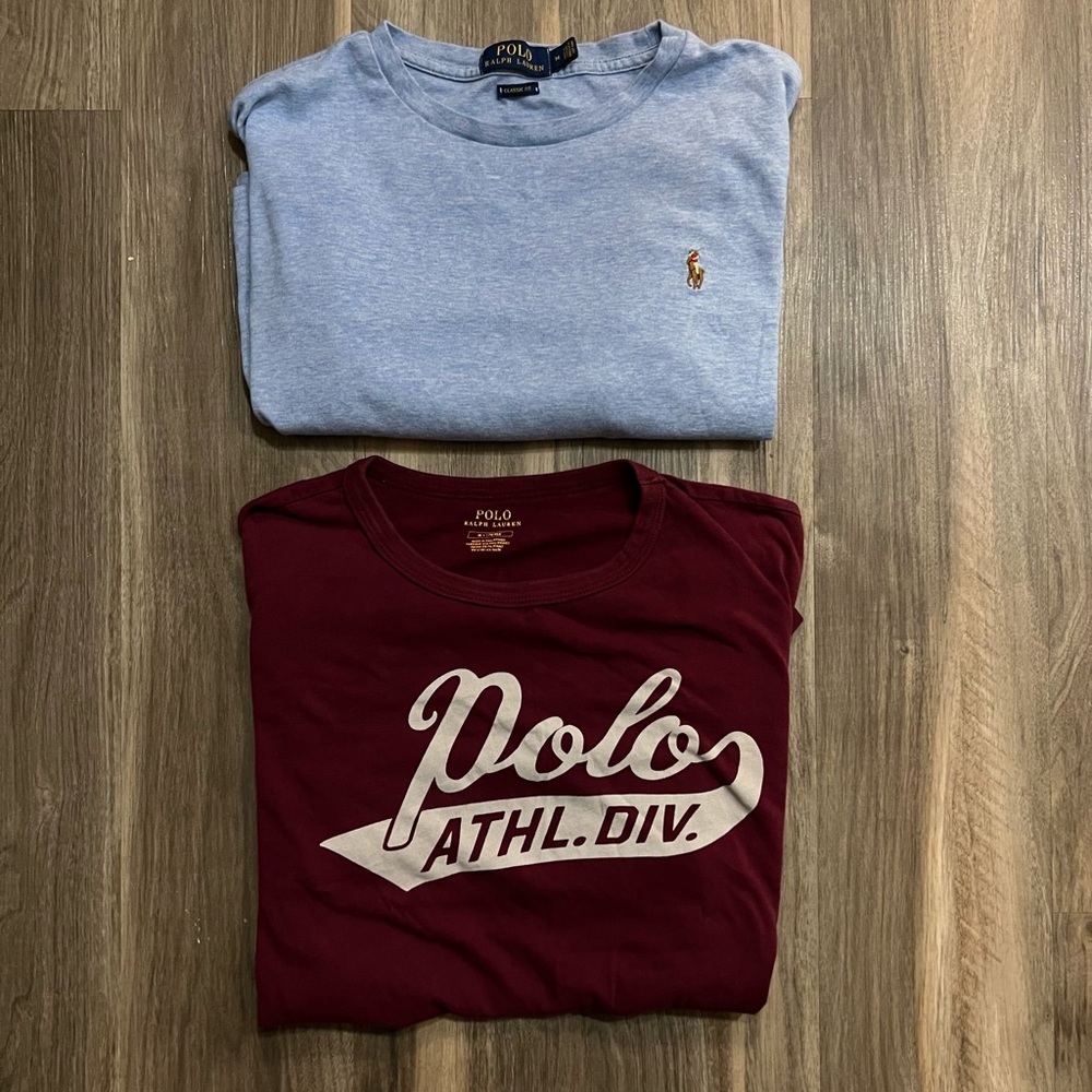💥SOLD💥 Polo Ralph Lauren Men's Size M Bundle 1967 Athl. Dept. Short Sleeve - Picture 1 of 7